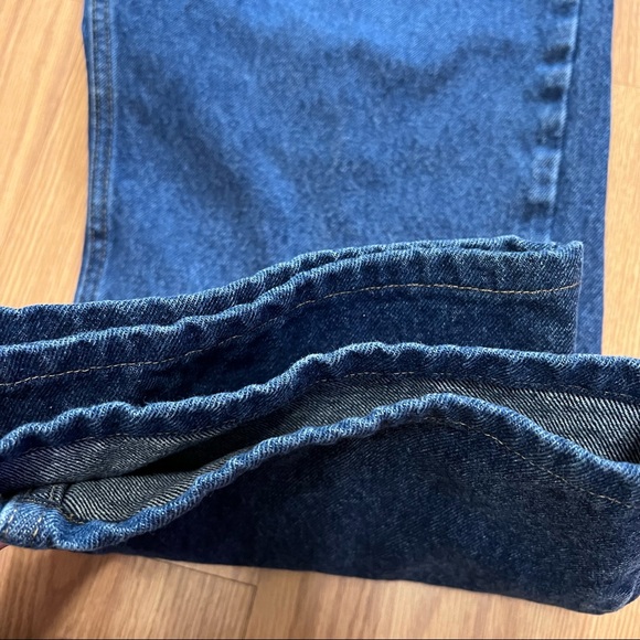Wrangler Mens Relaxed Fit Blue Jean Size 38x30 - Picture 9 of 11
